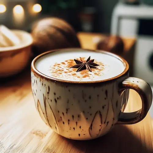 Cremiger Kokosnuss-Chai