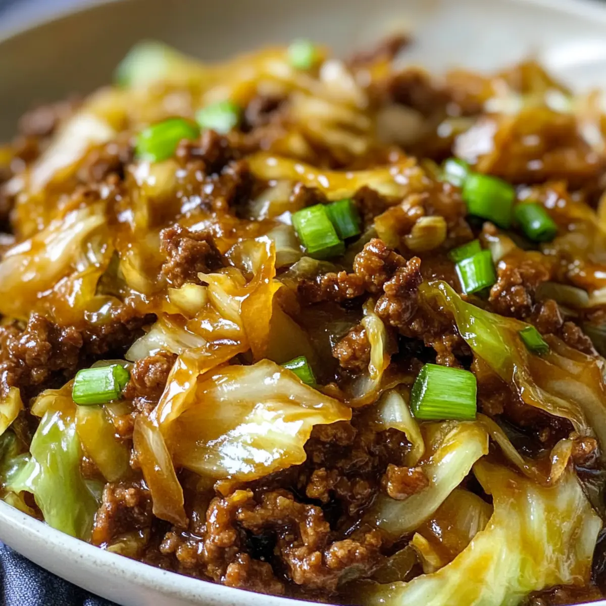 Rinderhackfleisch Kohl