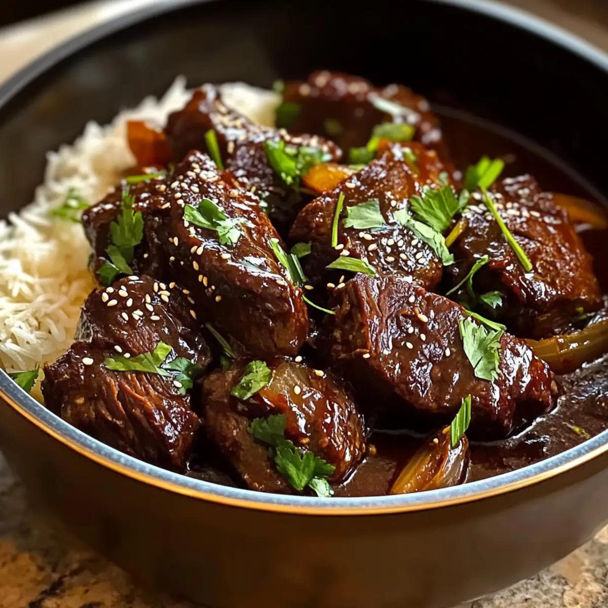 Koreanische Schmorbraten