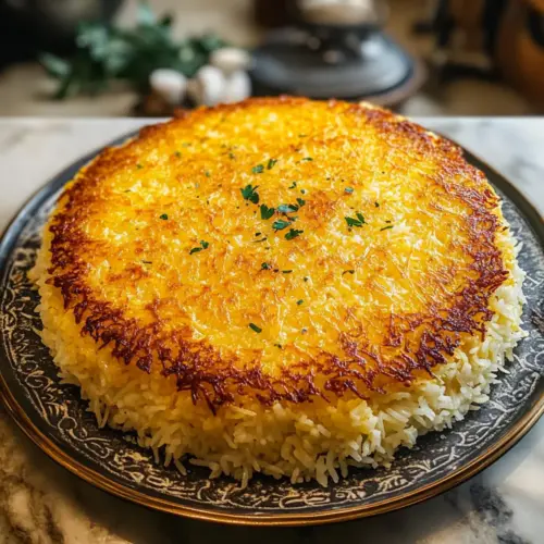 Tahdig (Knuspriger Persischer Reis)