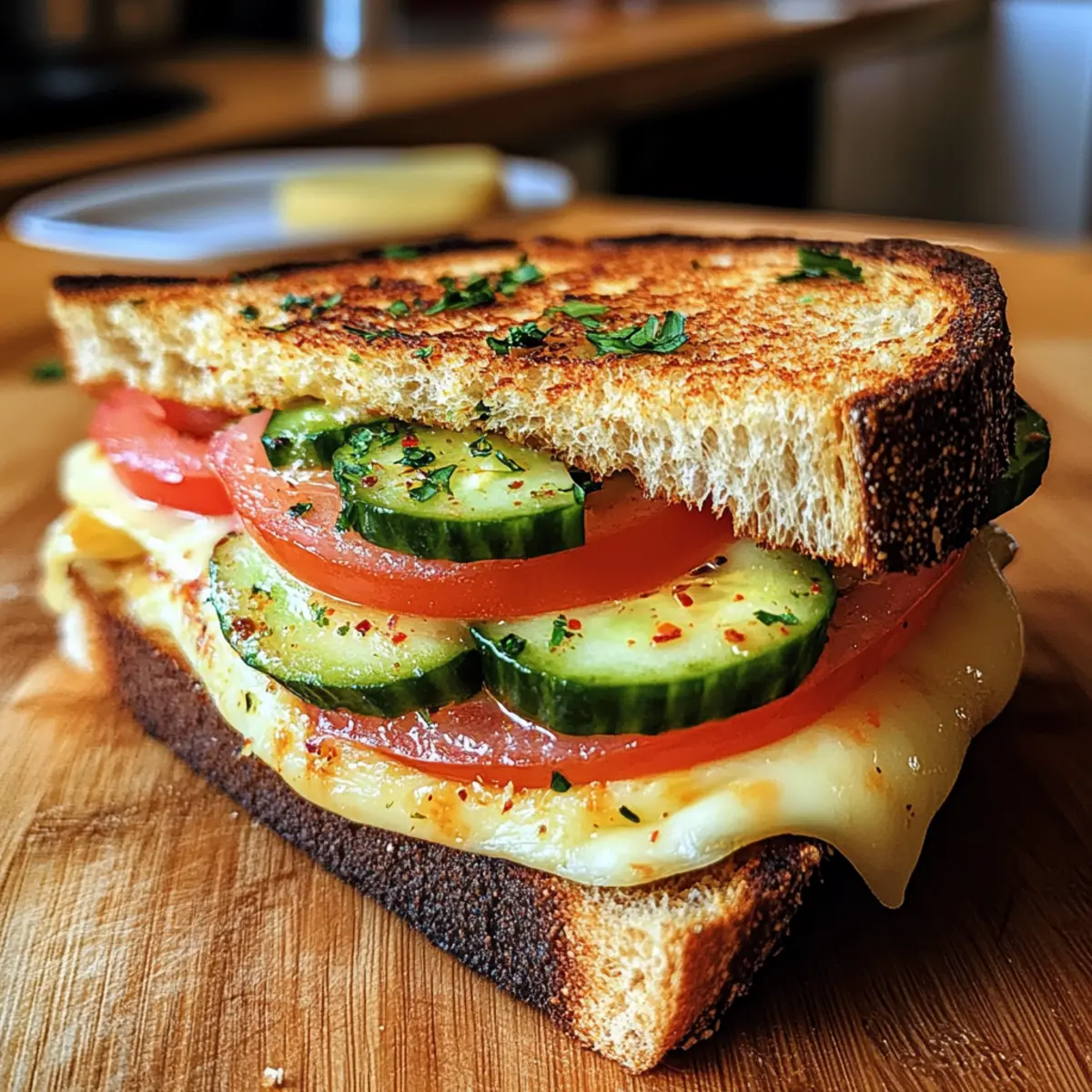 Bulgarische Käse-Sandwiches