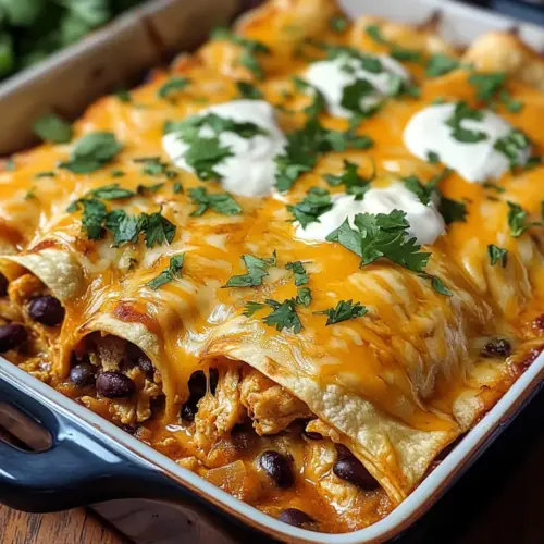 Falt-Tortilla-Auflauf