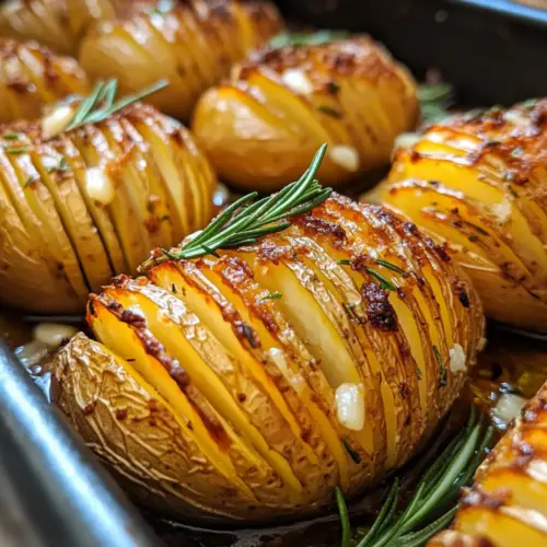 Fächerkartoffeln / Hasselback-Kartoffeln