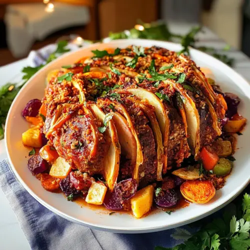 Vegetarisches Weihnachtsessen