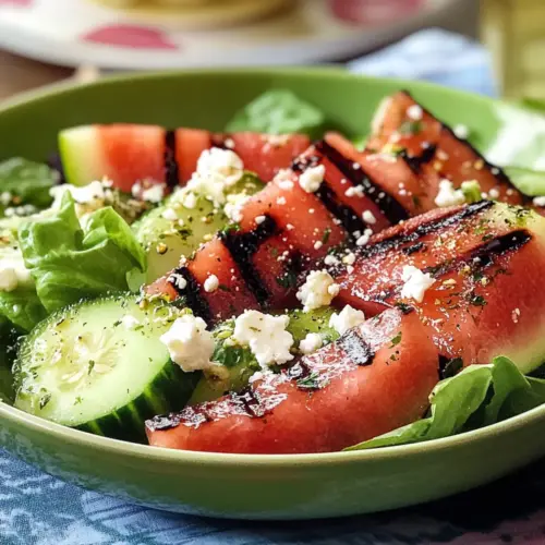 Wassermelone vom Grill